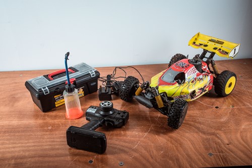 Lot 41 - A Hong Nor radio controlled petrol 2 stroke...