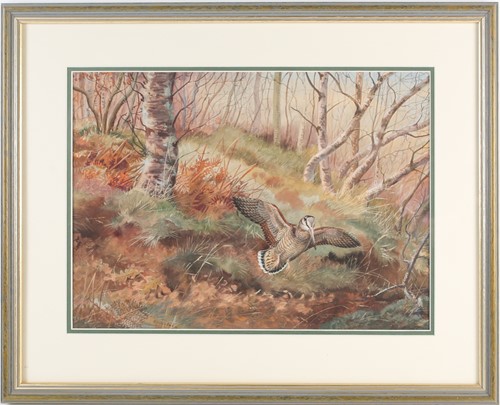 Lot 47 - Philip Rickman (1891-1982) British, a bird in...