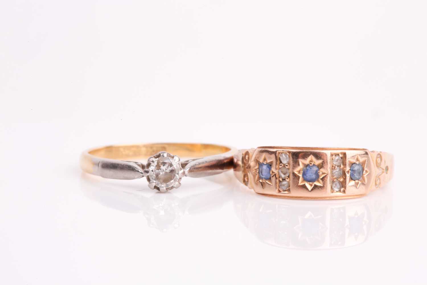 Lot 133 - A single stone diamond ring, the brilliant cut...