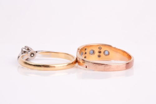 Lot 133 - A single stone diamond ring, the brilliant cut...