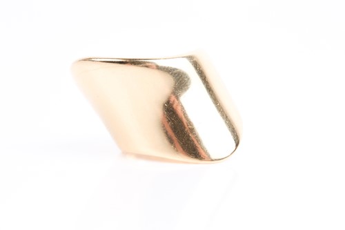 Lot 188 - Georg Jensen. An 18ct yellow gold Abstract...