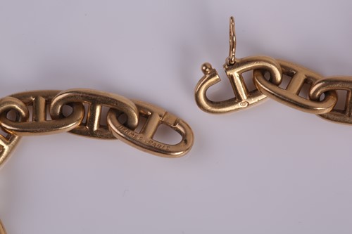 Lot 306 - Hermes, Paris. An 18ct yellow gold chaine...