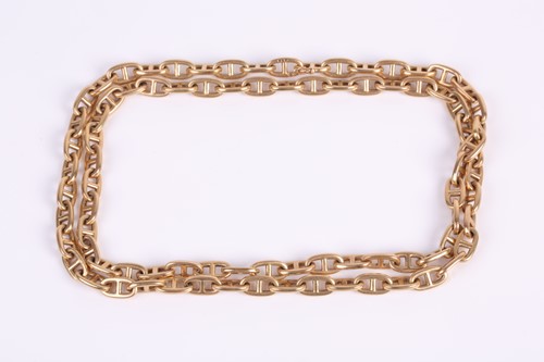 Lot 306 - Hermes, Paris. An 18ct yellow gold chaine...