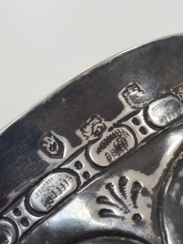 Lot 329 - A Charles II silver footed porringer, London...