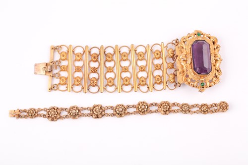 Lot 48A - A late 19th / early 20th century gilt metal...