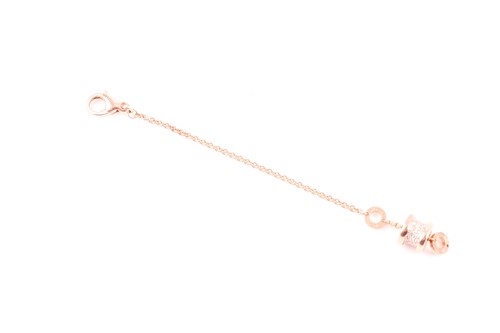 Lot 38 - Bulgari, an 18ct rose gold and diamond part...