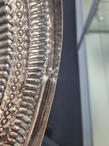 Lot 532 - A pair of mid 18th century Irish silver soup...