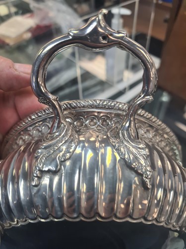 Lot 532 - A pair of mid 18th century Irish silver soup...