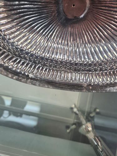 Lot 532 - A pair of mid 18th century Irish silver soup...