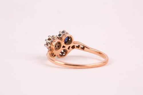 Lot 80 - An early 20th century diamond and sapphire...