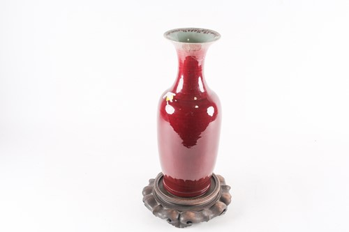 Lot 118 - A 19th century, Chinese sang de boeuf,...
