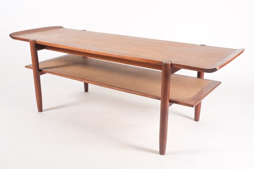 Lot 298 - A 1960s/70s Dux of Sweden style teak wood,...