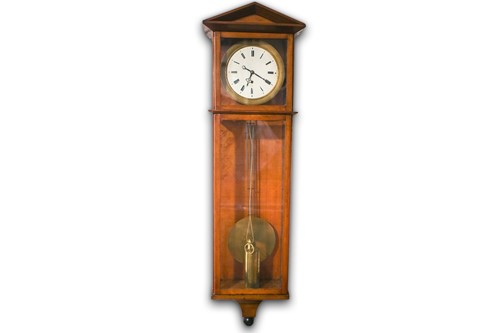 Lot 355 - A 19th century Austrian 'Dachluhr style'...