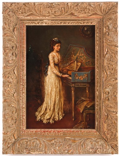 Lot 26 - Attributed to Gustave Arthur Bouvier (act....