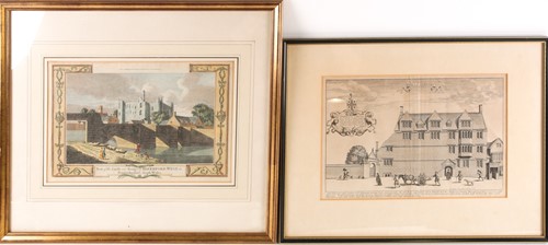 Lot 99 - David Loggan, 'Aula st Edmundi', a double-page...