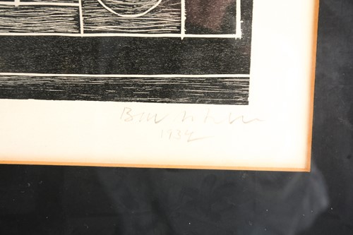 Lot 104 - Ben Nicholson O.M. (1894-1982), 'Five Circles',...