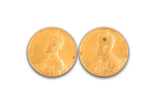 Lot 417 - A George V Coronation (1911) medal, the...