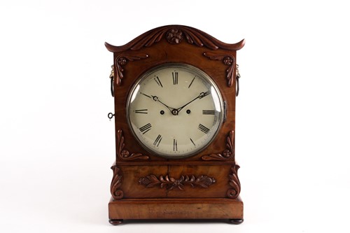 Lot 419 - M. Pleass Nov 18th, 1852(Taunton?. A. Mahogany...
