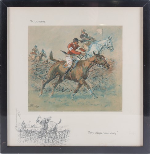 Lot 185 - Charles Johnson Payne, 'Snaffles', (British,...