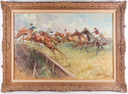 Lot 91 - Michael Lyne (1912-1989), 'Open Ditch', signed,...