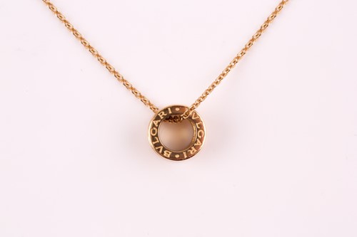 Lot 289 - Bulgari. A Bulgari diamond set gold B. Zero 1...