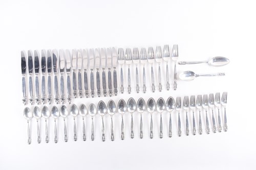 Lot 488 - A 20th century, Georg Jensen sterling silver...