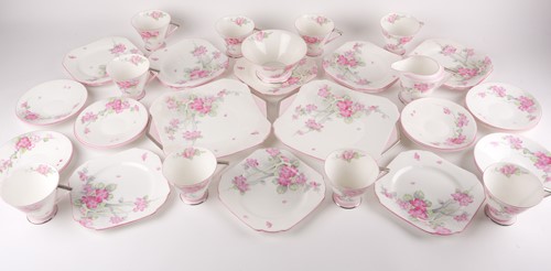 Lot 344 - A Shelley " Apple Blossom" bone China "Eve"...