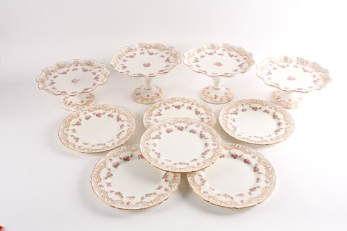 Lot 352 - A Royal Doulton part dessert service, circa...
