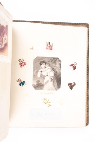 Lot 491 - A fine 19th-century Victorian period scrap...