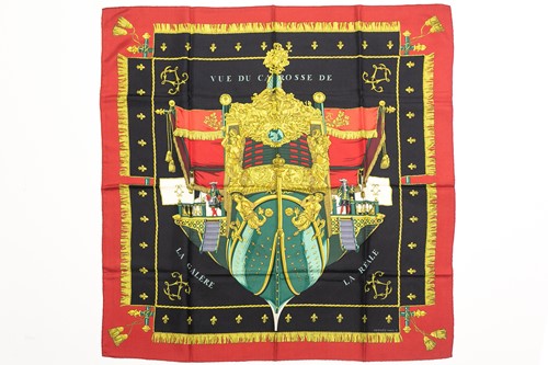 Lot 420 - A Hermes 'Vue du Carrosse de la Galere la...