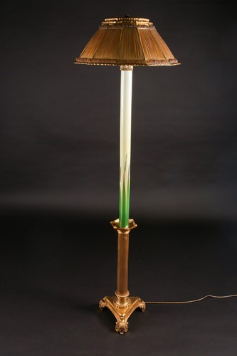 Lot 409 - A Tiffany & Co moulded glass and gilt bronze...