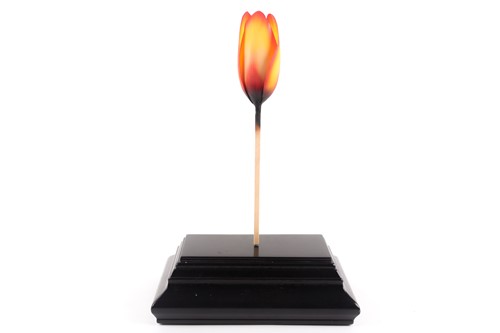 Lot 36 - Nancy Fouts (American, 1945-2019) 'Tulip Match'...