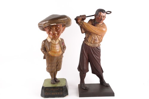 Lot 149 - A rare Bromford Man papier-mâché advertising...