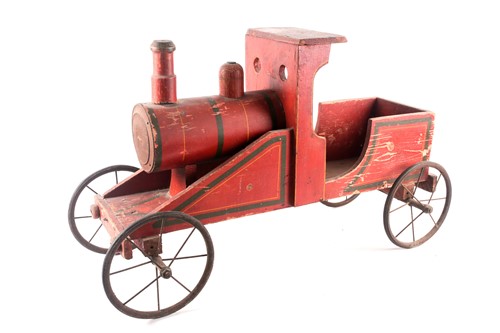 Lot 53 - A vintage, presumably American folk art,...
