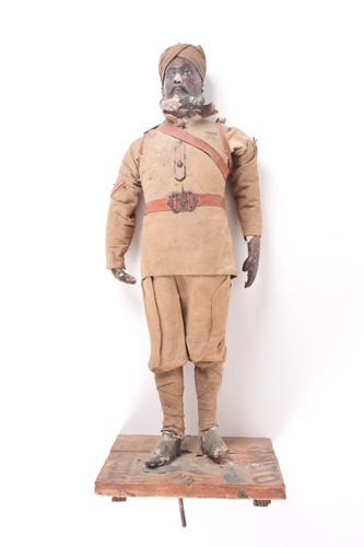Lot 180 - A late 19th century Indian plaster figure of a...