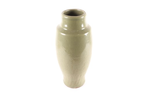 Lot 158 - A Chinese Longquan celadon porcelain inverted...