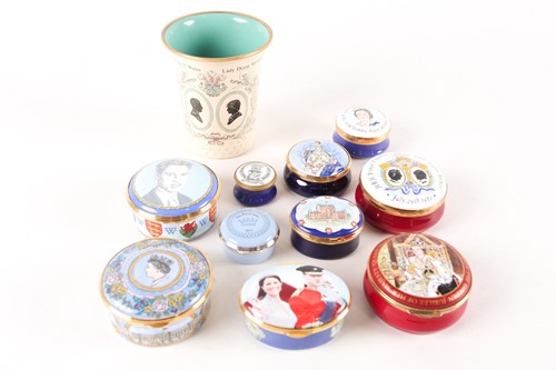 Lot 501 - A group of late 20th and 21st-century enamel /...