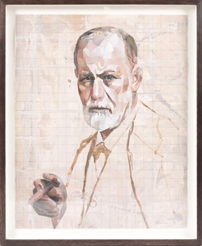 Lot 60 - Jonathan Yeo (b.1970), 'Sigmund Freud', print...