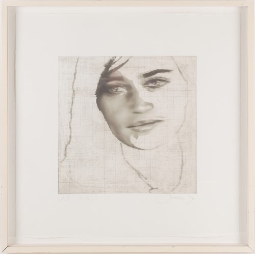 Lot 67 - Jonathan Yeo (b.1970), 'Shebah', a portrait of...