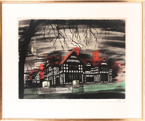 Lot 65 - John Piper (1903-1992), 'Wightwick Manor',...