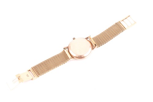 Lot 613 - A Longines gentleman's gold "Flagship...