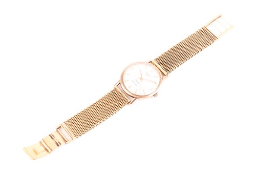 Lot 613 - A Longines gentleman's gold "Flagship...