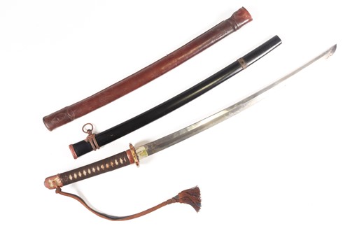 Lot 94A - A WWII Japanese army officer's type 98 Katana...