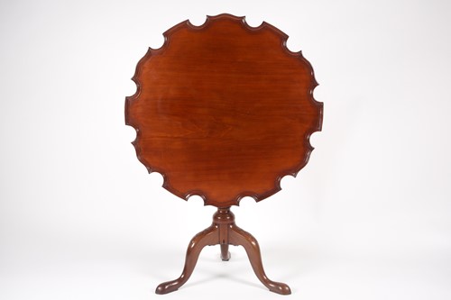 Lot 201 - A George III mahogany 'Monteith' topped...