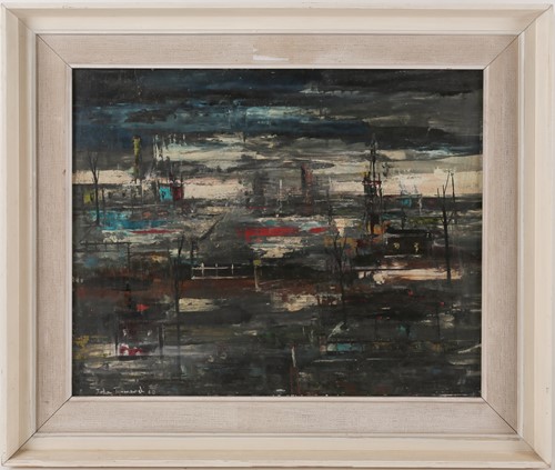 Lot 39 - John Tunnard (1900-1971) British, 'Paris', oil...