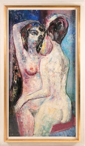 Lot 26 - Will Sohl (1906-1969) German, abstract study...