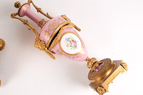 Lot 271 - A late 19th-century French ormolu (matched)...