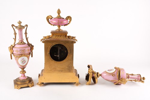 Lot 271 - A late 19th-century French ormolu (matched)...