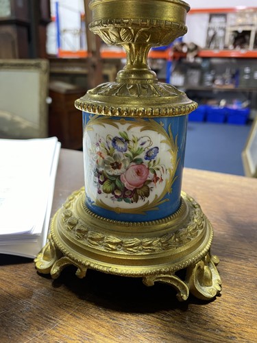 Lot 269 - A late 19th century Japy Freres ormolu clock...