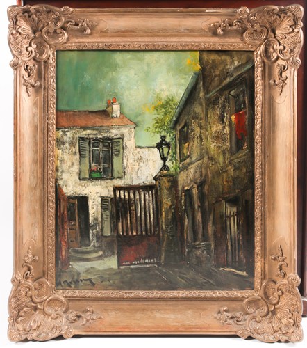 Lot 27 - 20th century Continental school, an impasto...
